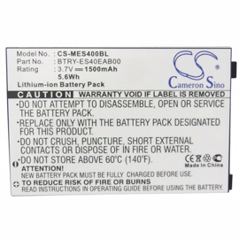 Skanner-batteri til Symbol ES400, MC4597 3,7V 1500mAh